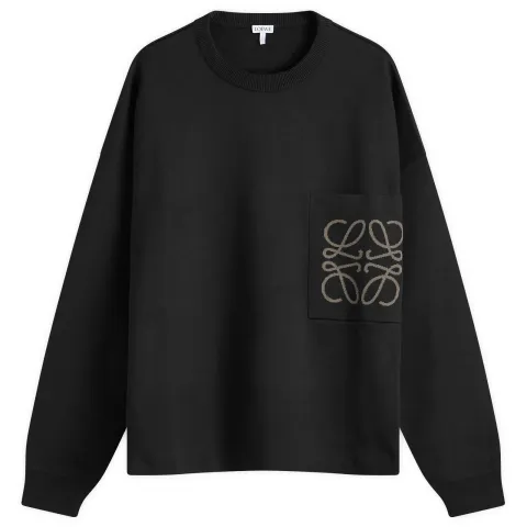 Anagram Pocket Crew Knit