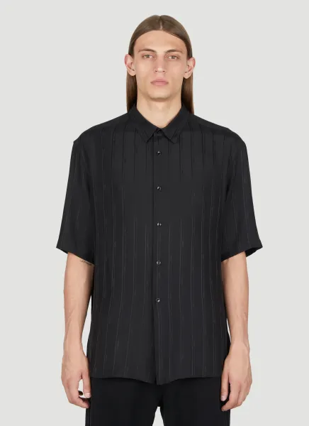 Cassandre Stripe Silk Shirt