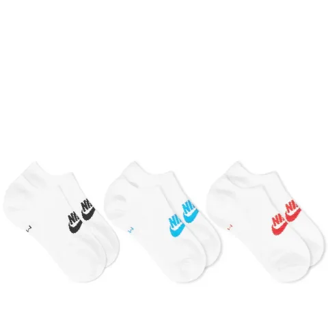 Nike Cotton Cushion Low Cut Ankle Sock - 3 Pack