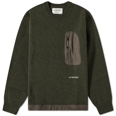 Shetland Wool Crew Knit