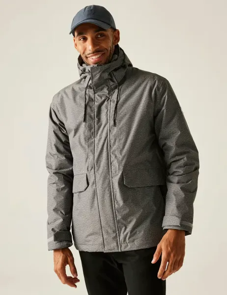 Sterlings Waterproof Insulated Jacket Grey Mix