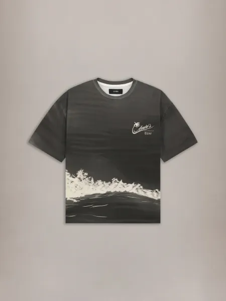 PALMS OVERSIZED TEE - Black