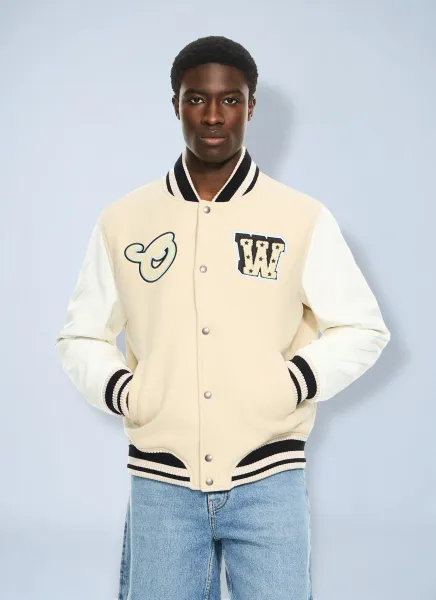 Star Logo Varsity Jacket
