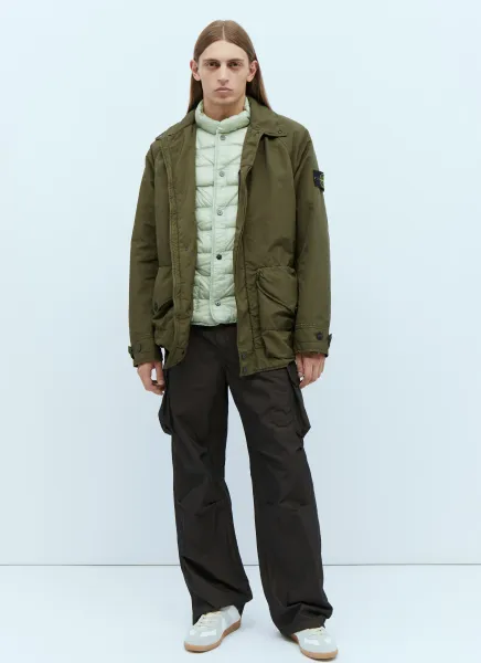 Logo Patch Double Jacket