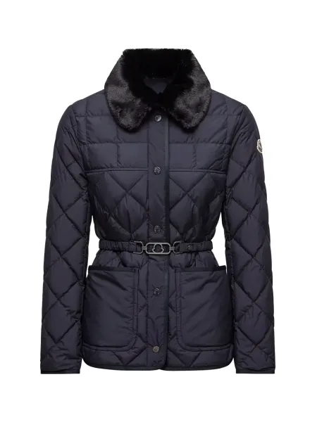 Women Cygne Diamond-Quilted Short Down Jacket Navy