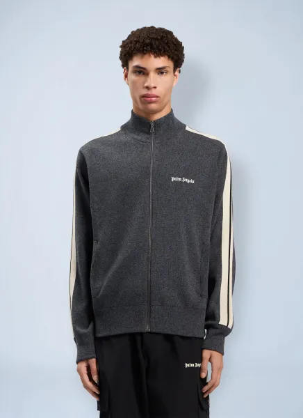Classic Logo Knit Track Jacket