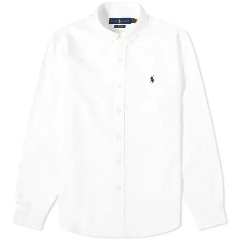 Garment Dyed Button Down Shirt