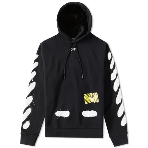 Diagonals Spray Hoody