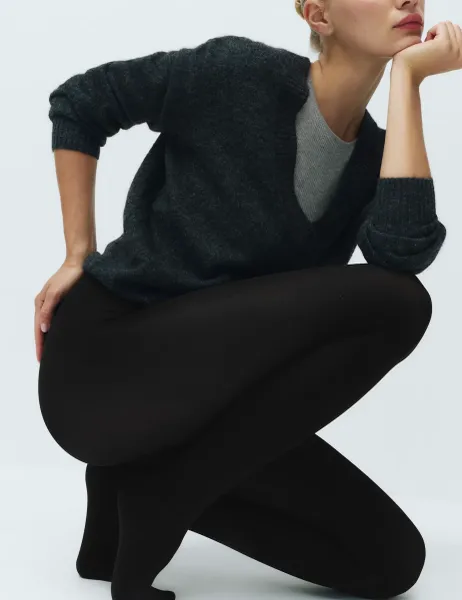 Marks & Spencer 2 Pack 120 Denier Body Sensor Tights Black