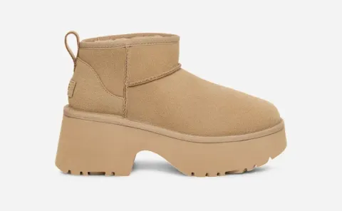 Classic Ultra Mini New Heights Boot, Suede/Polyester/Wool