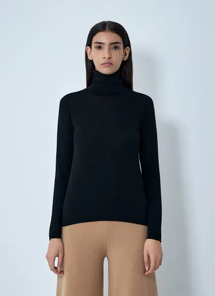 Wool Turtleneck Sweater