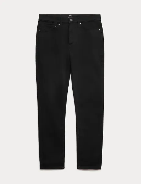 Marks & Spencer Slim Fit Stretch Jeans Black/Black