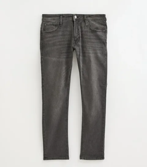 Men's Black Cotton Rich Slim Fit Jeans