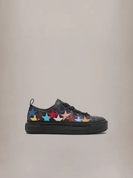AMIRI STARS COURT LOW - Black