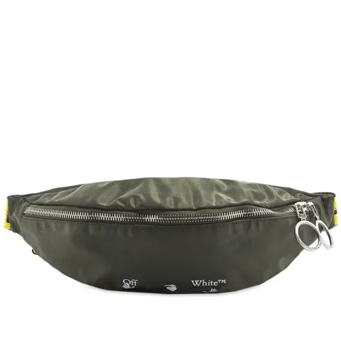 OW Logo Nylon Belt Bag