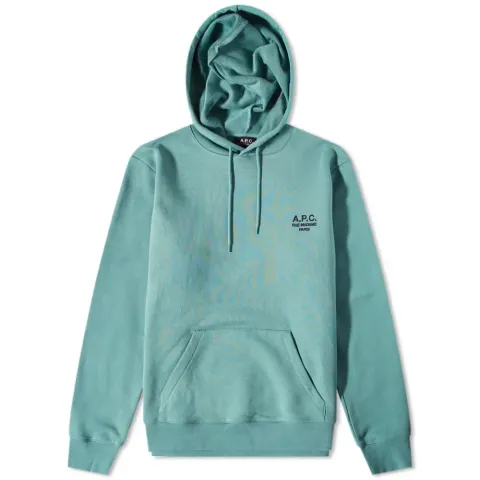 A.P.C. Marvin Embroidered Logo Hoodie