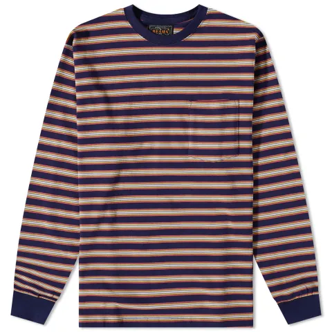 Multi Stripe Pocket T-Shirt