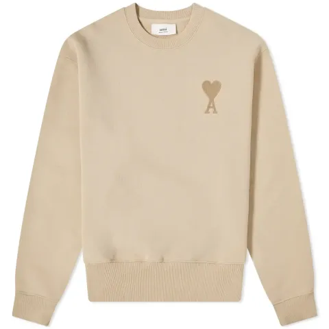AMI Tonal Heart Crew Sweat
