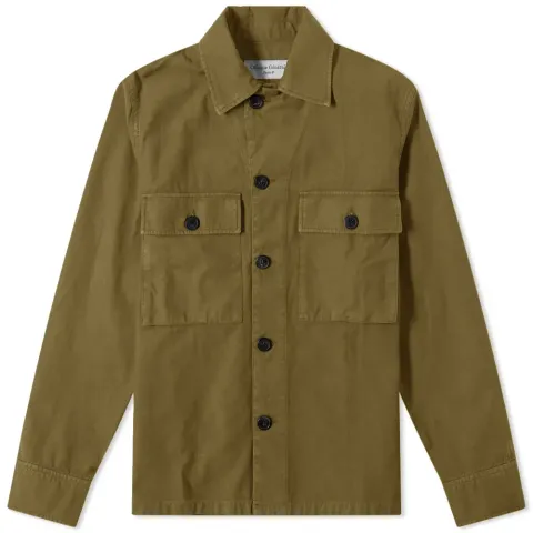 Swan Pigment Dyed Overshirt