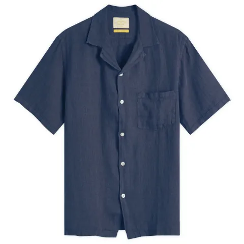 Linen Camp Vacation Shirt