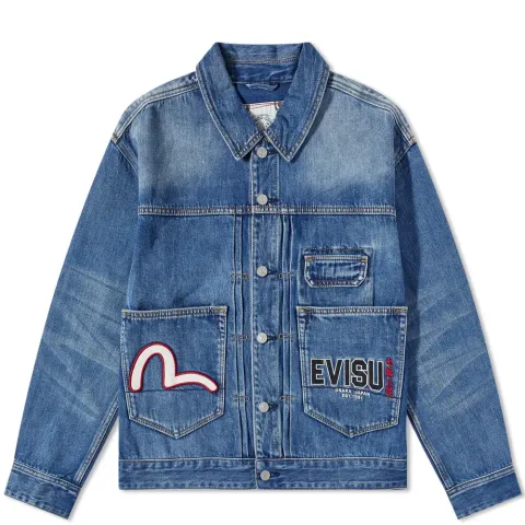 Bonsai Embroidered Denim Jacket