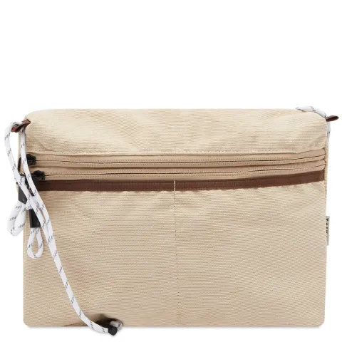 Large Corduroy Sacoche Cross Body Bag