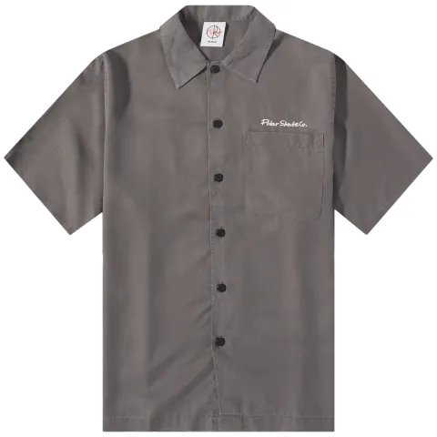 Polar Skate Co. Diamond Face Bowling Shirt