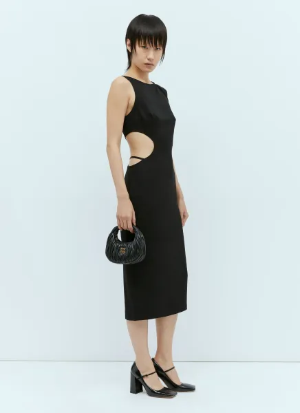 Arc Cut-Out Dress