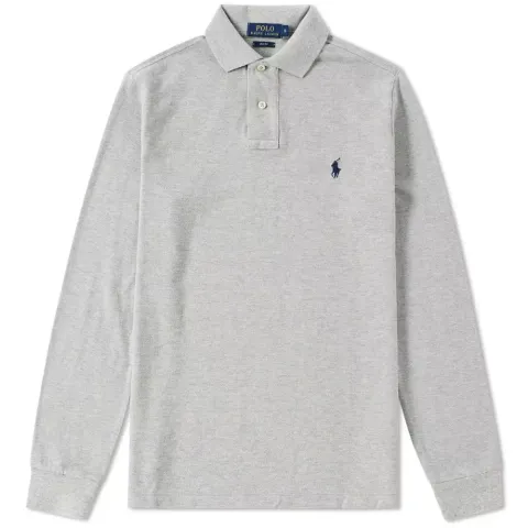 Long Sleeve Slim Fit Polo