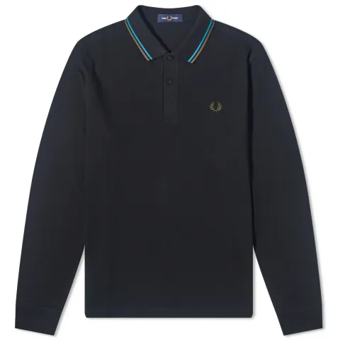 Long Sleeve Twin Tipped Polo