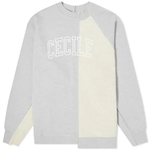 Varsity Deconstructed Crew Sweat
