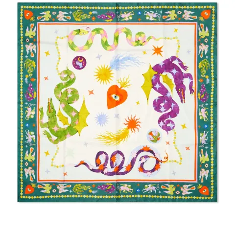 ALÉMAIS Lou Snake Scarf