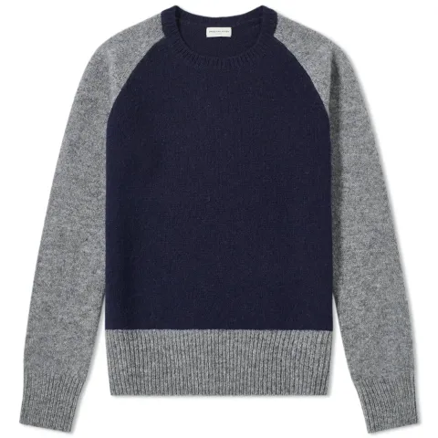 Tamel Contrast Shetland Knit