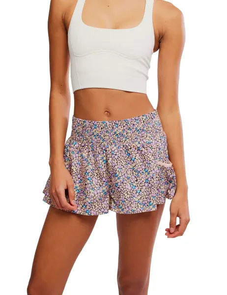 FP Movement Get Your Flirt On Gym Shorts Multi
