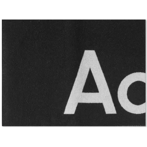 Toronty Logo Contrast Recycled Scarf
