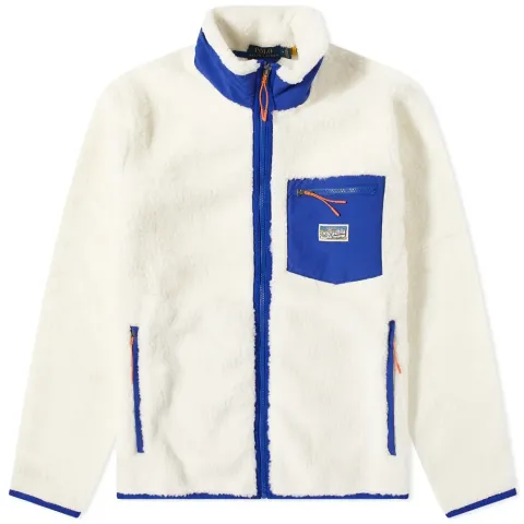 Zip Through Sherpa Fleece