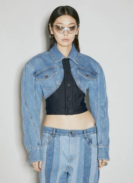 Cropped Denim Jacket