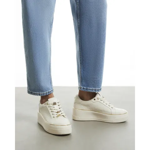 River Island Chunky Charm Monogram Trainers