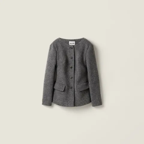 Light Shetland wool jacket