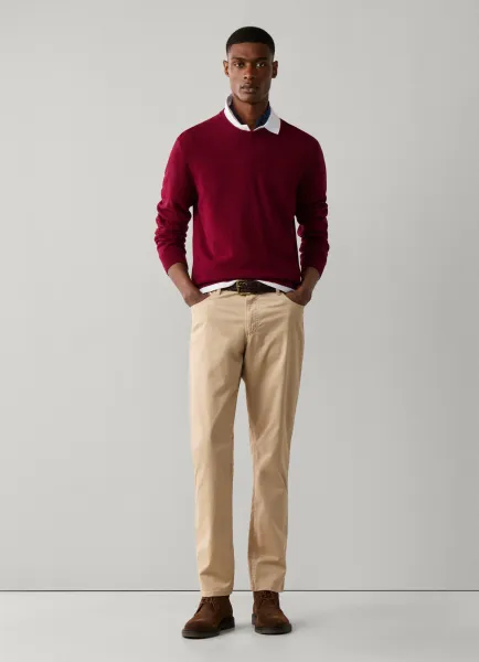 Hackett Regular Fit Trinity 5 Pocket Trousers