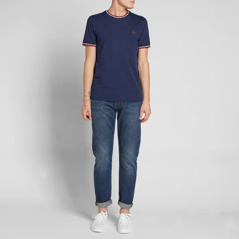 Tapered Fit 11oz Crosshatch Jean