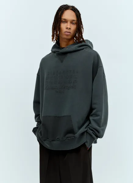 Reverse Logo Hooded Sweatshirt