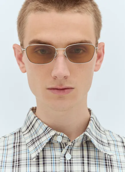 Split Rectangular Sunglasses