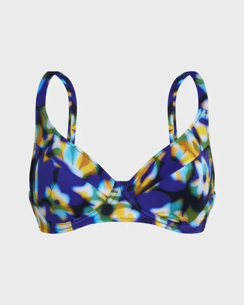 Vilebrequin Women Underwire Bikini Top Frangipanier Trouble