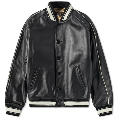 Leather Varisity Jacket