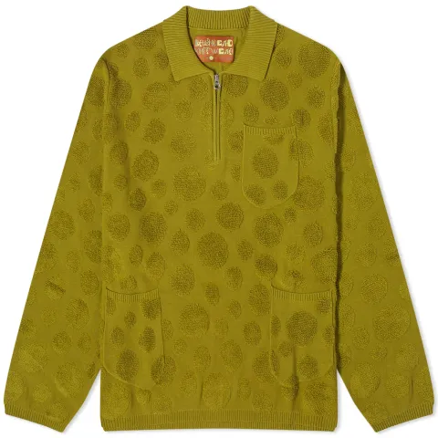 Dot Half Zip Jumper