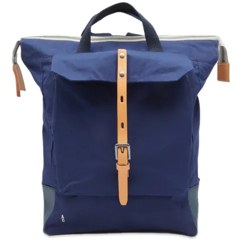 Frances Waxed Cotton Rucksack