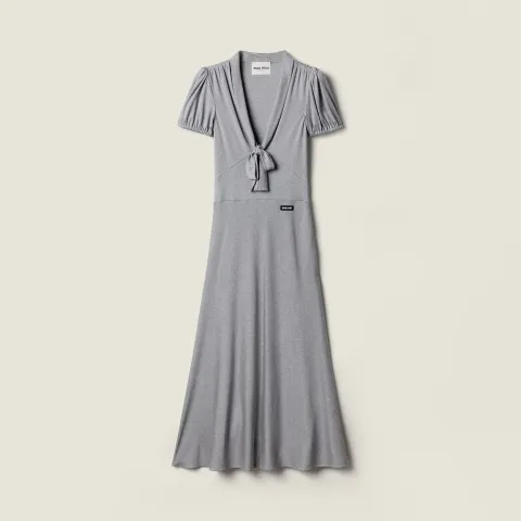Silk jersey dress
