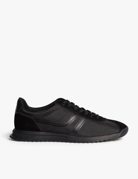 Boss Zayn Tenn Lace-Up Trainers Black