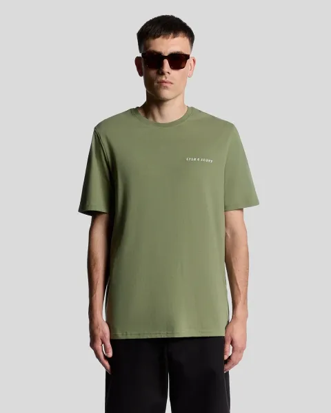 Lyle & Scott Script Logo Cotton Crew Neck T-Shirt